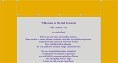 Desktop Screenshot of mailinhrestaurant.com